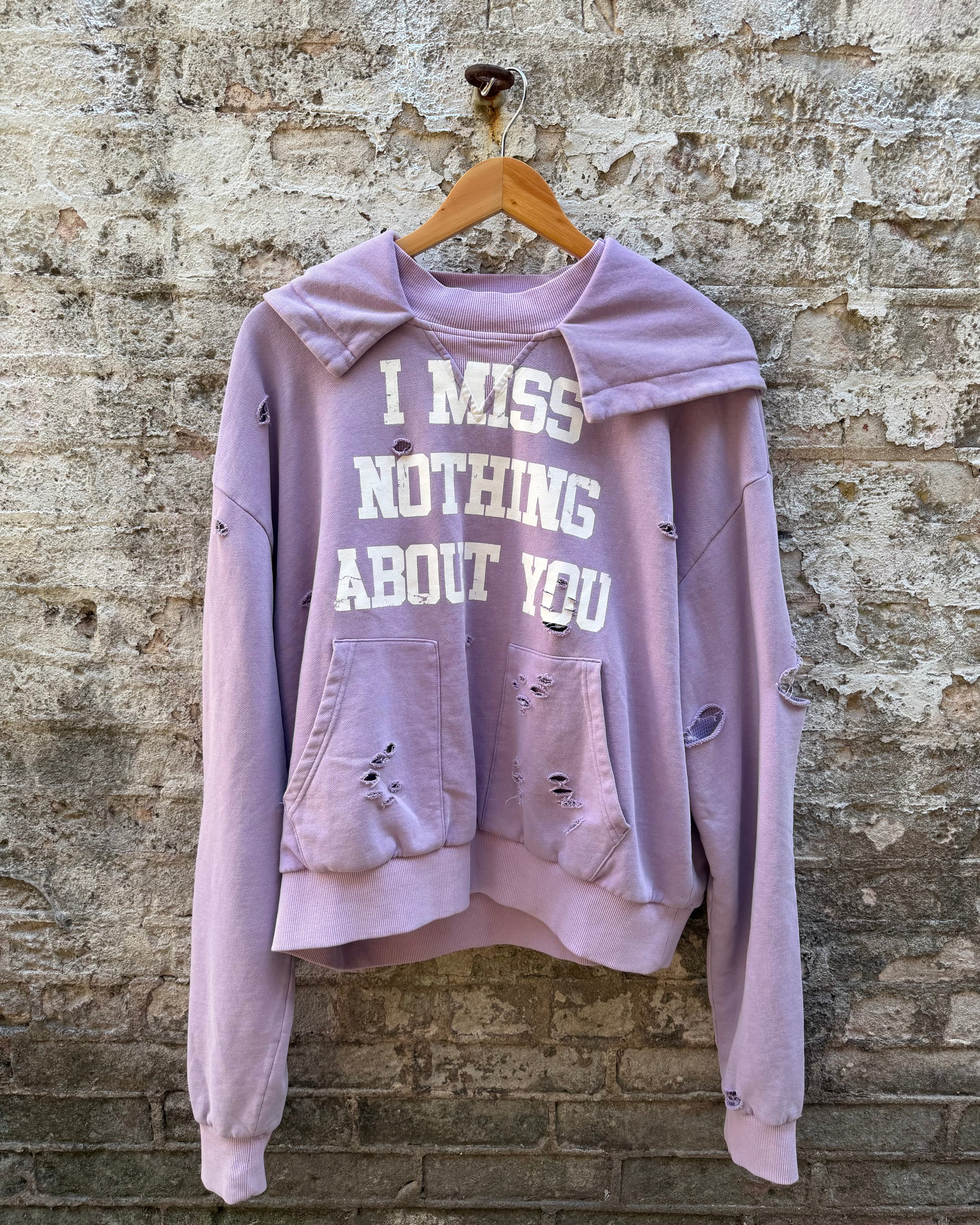 I MISS NOTHING ABOUT YOU